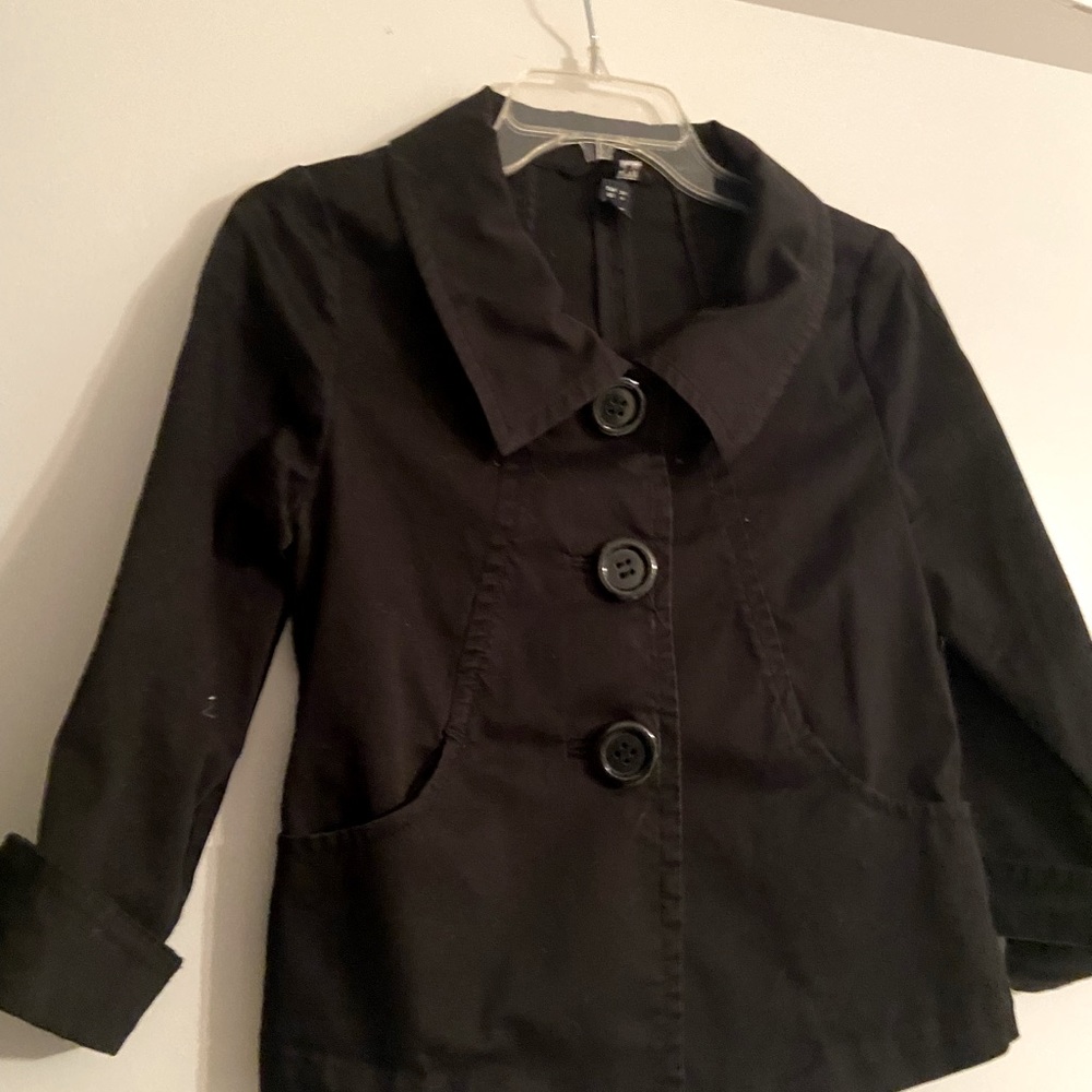 Black H&M Summer “blazer” or jacket